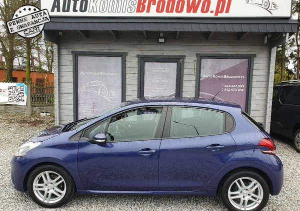 Peugeot 208 cena 28900 przebieg: 156000, rok produkcji 2015 z Raciąż małe 407